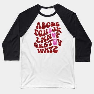 ABC I Love You Baseball T-Shirt